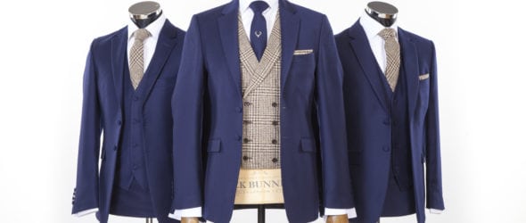 Jack Bunneys bold double breasted wedding waistcoat