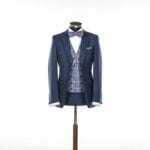 Tweed wedding waistcoat