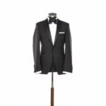 Black tie wedding suit hire