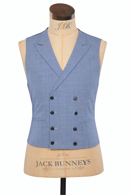 dogtooth waistcoat double breasted for wedding 2020
