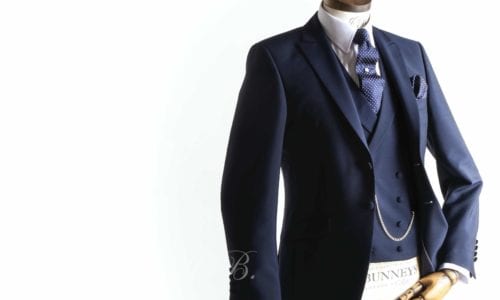 Navy Lounge Suit for Weddings in 2024