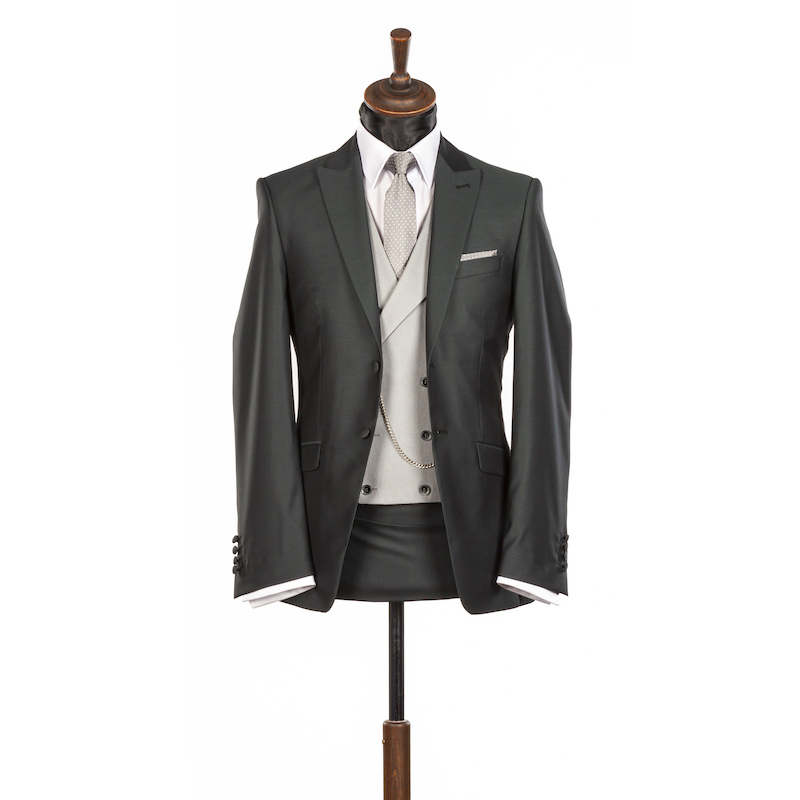 Luxury Wedding Suit Hire 2024 forest green and burgundy 