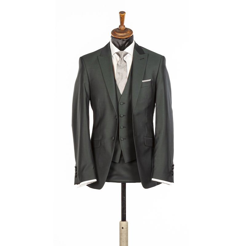 Luxury Wedding Suit Hire 2024 forest green and burgundy 