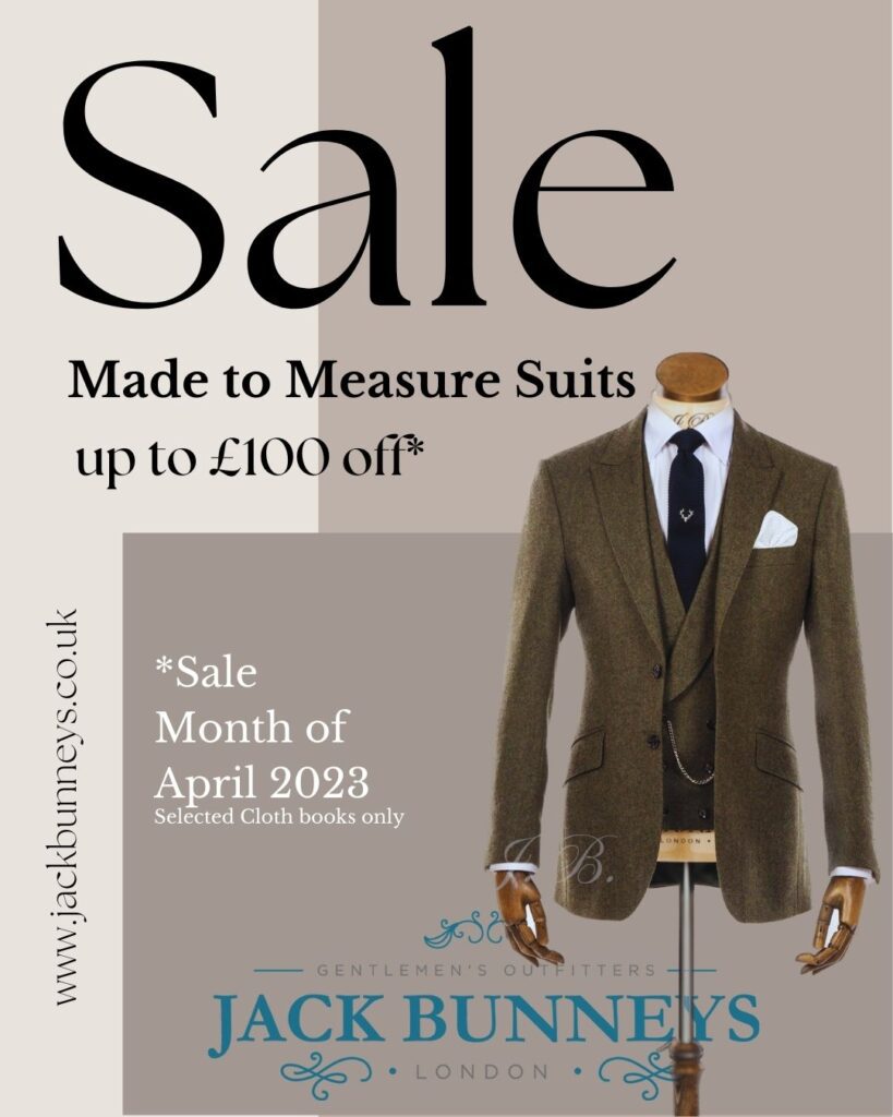Made to Measure Suit Sale 